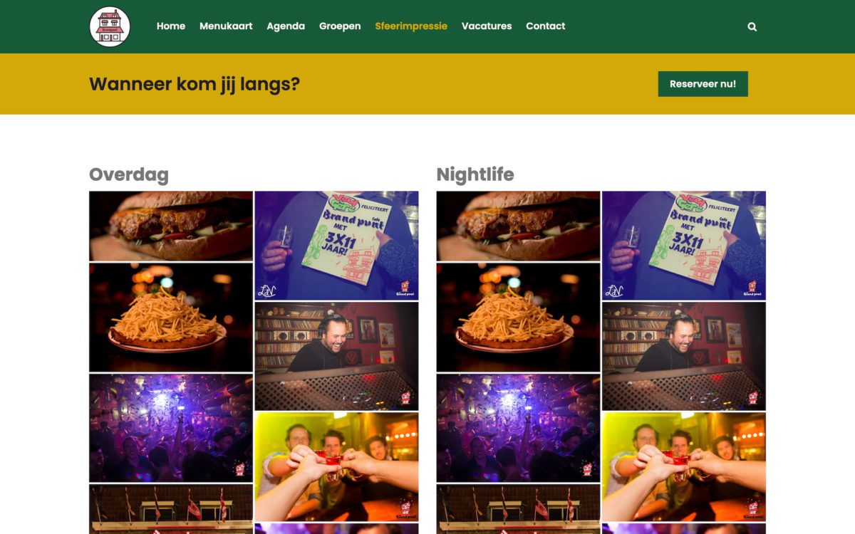 Screenshot Café Brandpunt fotos
