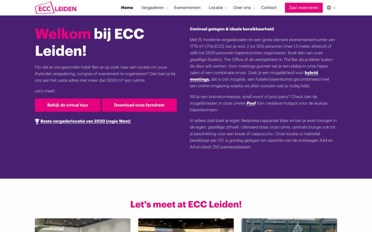 Screenshot ECC Leiden intro
