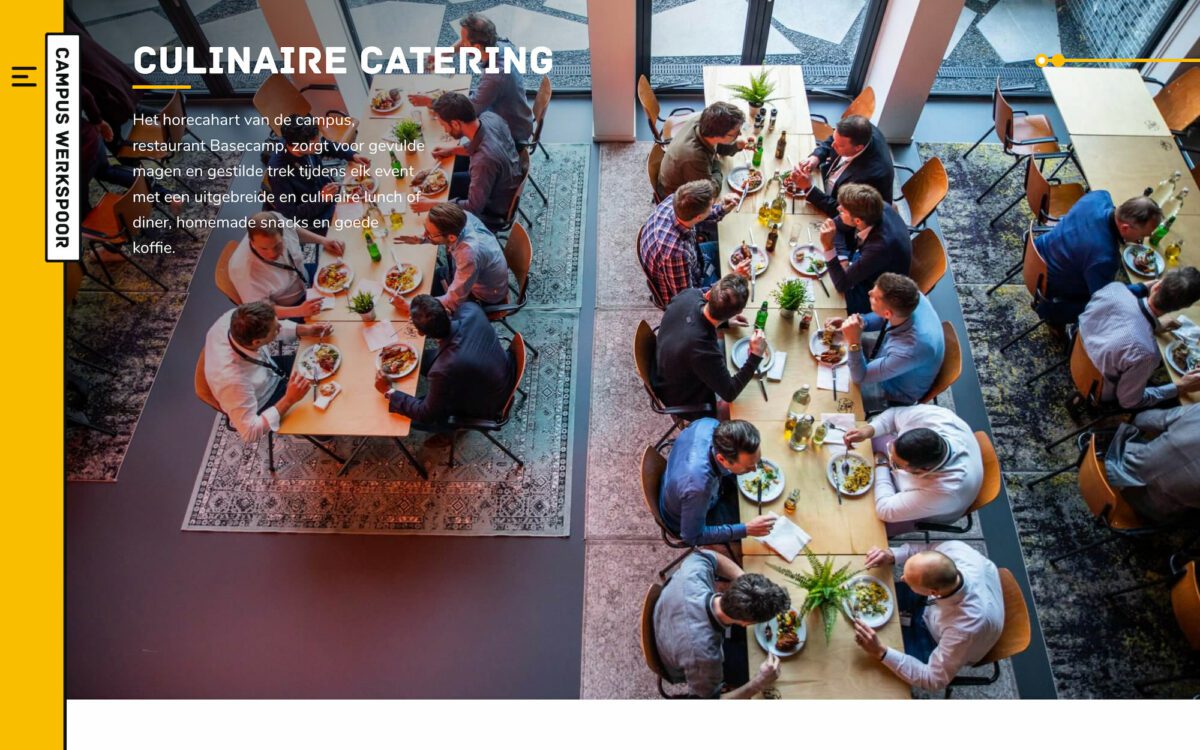 Screenshot Campus Werkspoor Catering