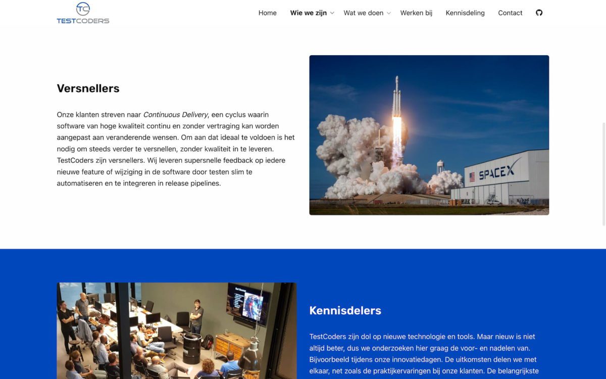 Screenshot TestCoders