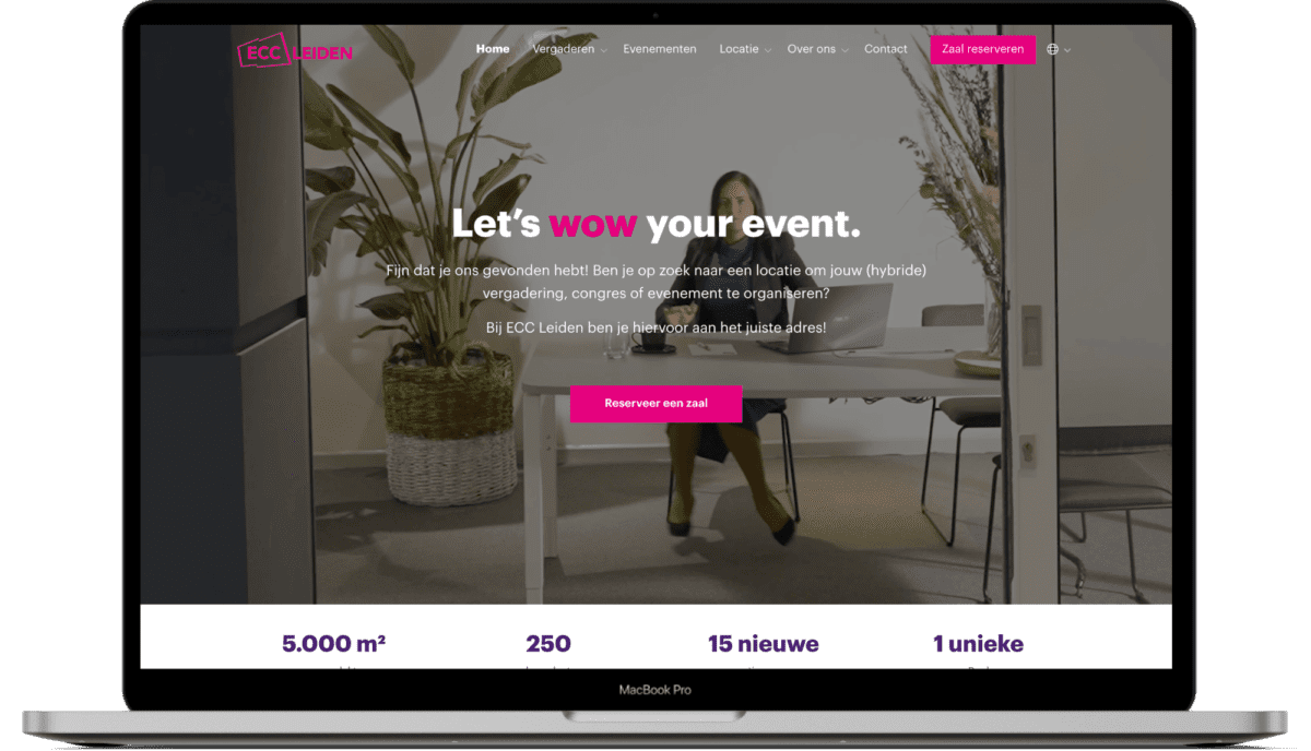 Screenshot ECC Leiden