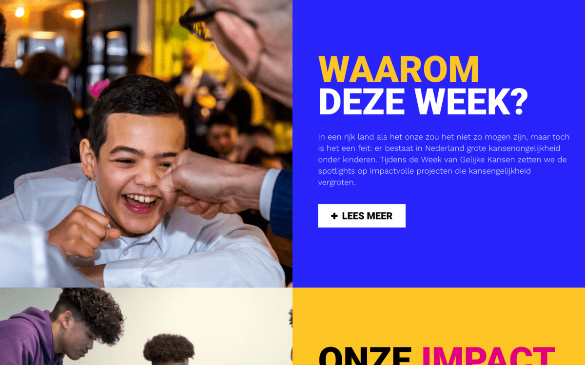 Screenshot Week van Gelijke Kansen 2