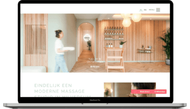Mockup van studiorelease.nl
